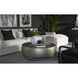 Tarsus 45.5 X 17.25 inch Pewter Outdoor Coffee Table